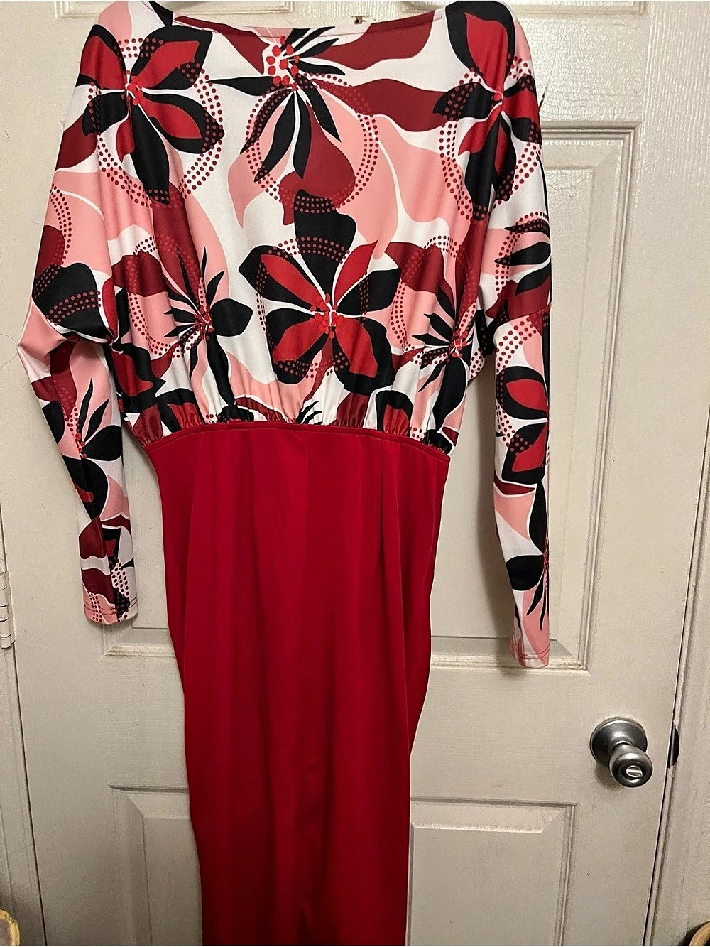 Floral Long Sleeve Dress Size Medium
